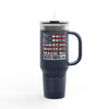 Insulated Travel Mug - Never Waver & Website Dr Gray - 40oz Sporty Drinkware
