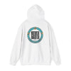 Eco-Friendly Unisex Hoodie: "Never Waver Save Water Drink Tiki Drinks"