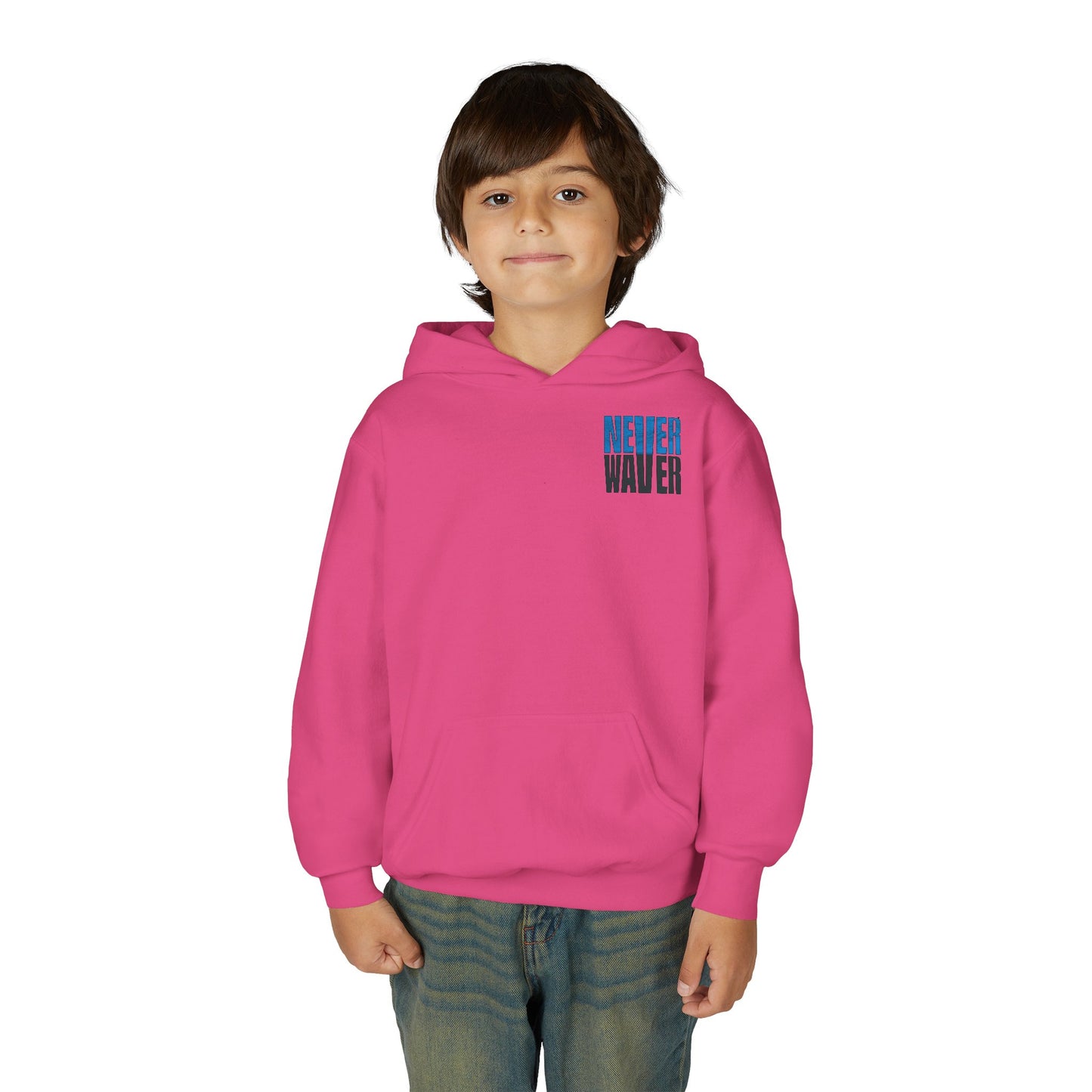 Carolina Fans Never Waver Youth Heavy Blend Hooded Sweatshirt