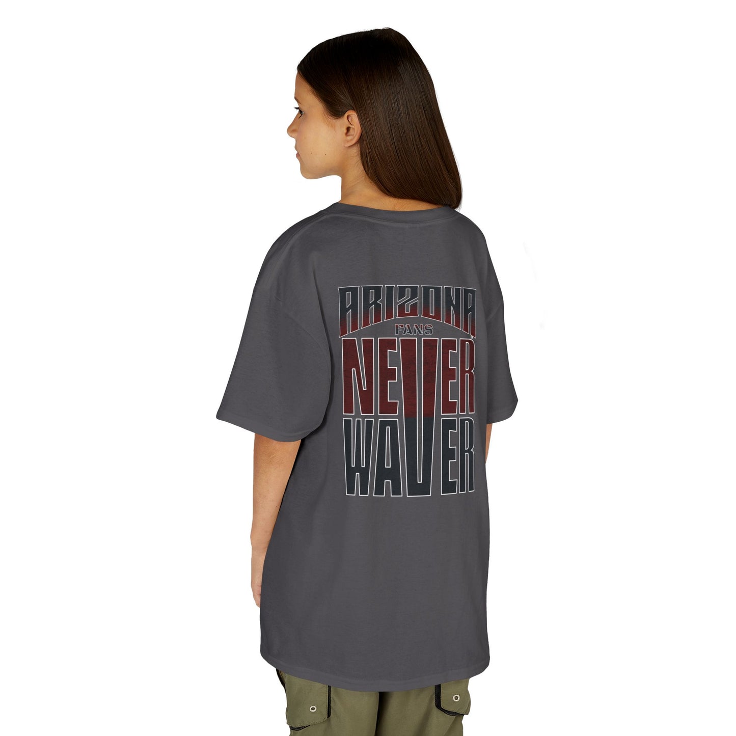Arizona Fans Never Waver Kids Heavy Cotton™ Tee