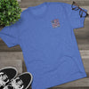 Respect Is Earned Never Waver It's Not Given Unisex Tri-Blend Crew Tee