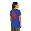 Never Waver  Crew Leopard Youth Short Sleeve Tee