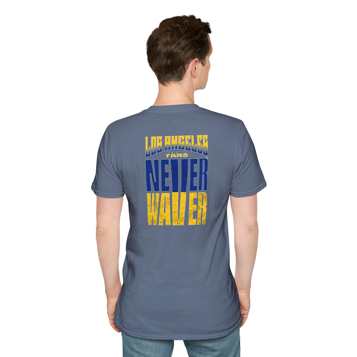 Los Angeles Fans Never Waver Unisex Softstyle T-Shirt