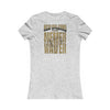 New Orleans Fans Never Waver W-Leopard Football Women's Favorite Tee