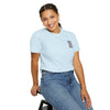 Never Waver Website Unisex Garment-Dyed T-Shirt - Patriotic Graphic Tee
