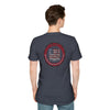 'Never Waver Remember who the F@{k you are' Circular Barbed-Wire Logo Graphic T-Shirt