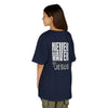 Never Waver” Jesus a bold, eye-catching design that reflects a steadfast faith and confidence in Christ.