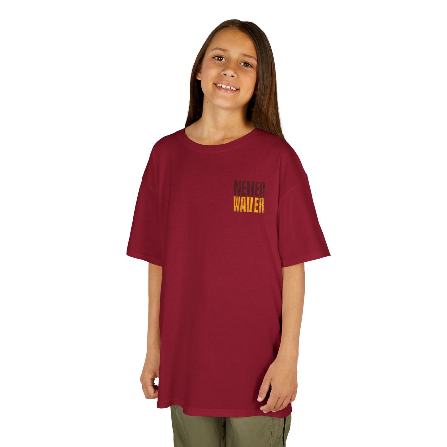 Washington Fans Never Waver Kids Heavy Cotton™ Tee