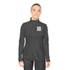 Never Waver Ladies Quarter-Zip Pullover - Stylish Activewear for Workout and Everyday Comfort