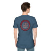 'Never Waver Remember who the F@{k you are' Circular Barbed-Wire Logo Graphic T-Shirt