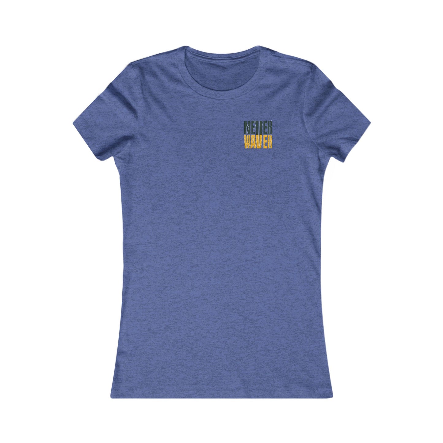 Green Bay Fans Never Waver With Leopard Football Women's Favorite Tee