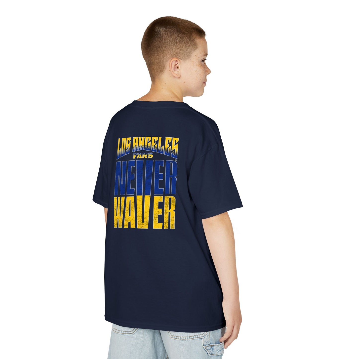Los Angeles  Fans Never Waver Kids Heavy Cotton™ Tee