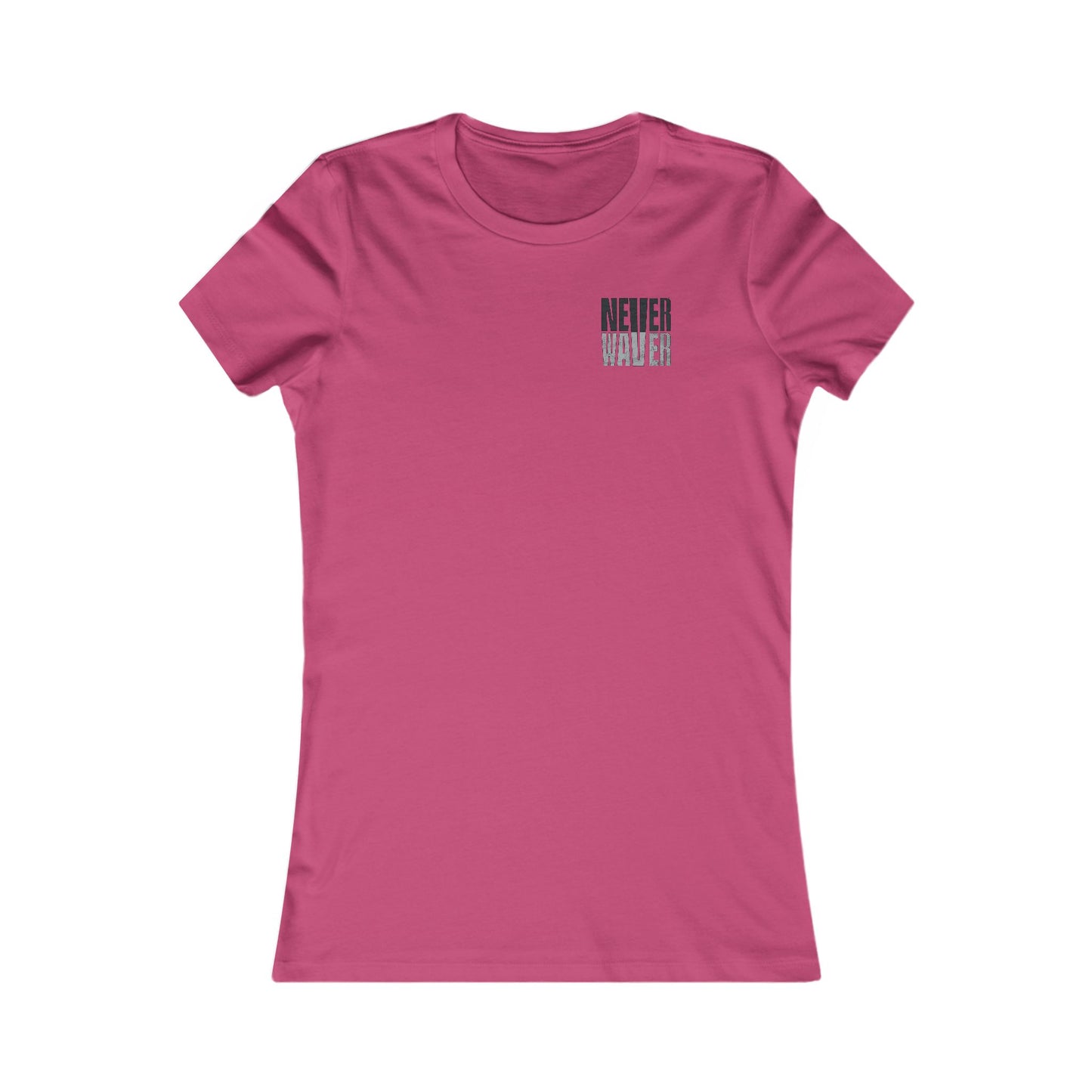 Las Vegas Fans Never Waver W-Leopard Football Women's Favorite Tee