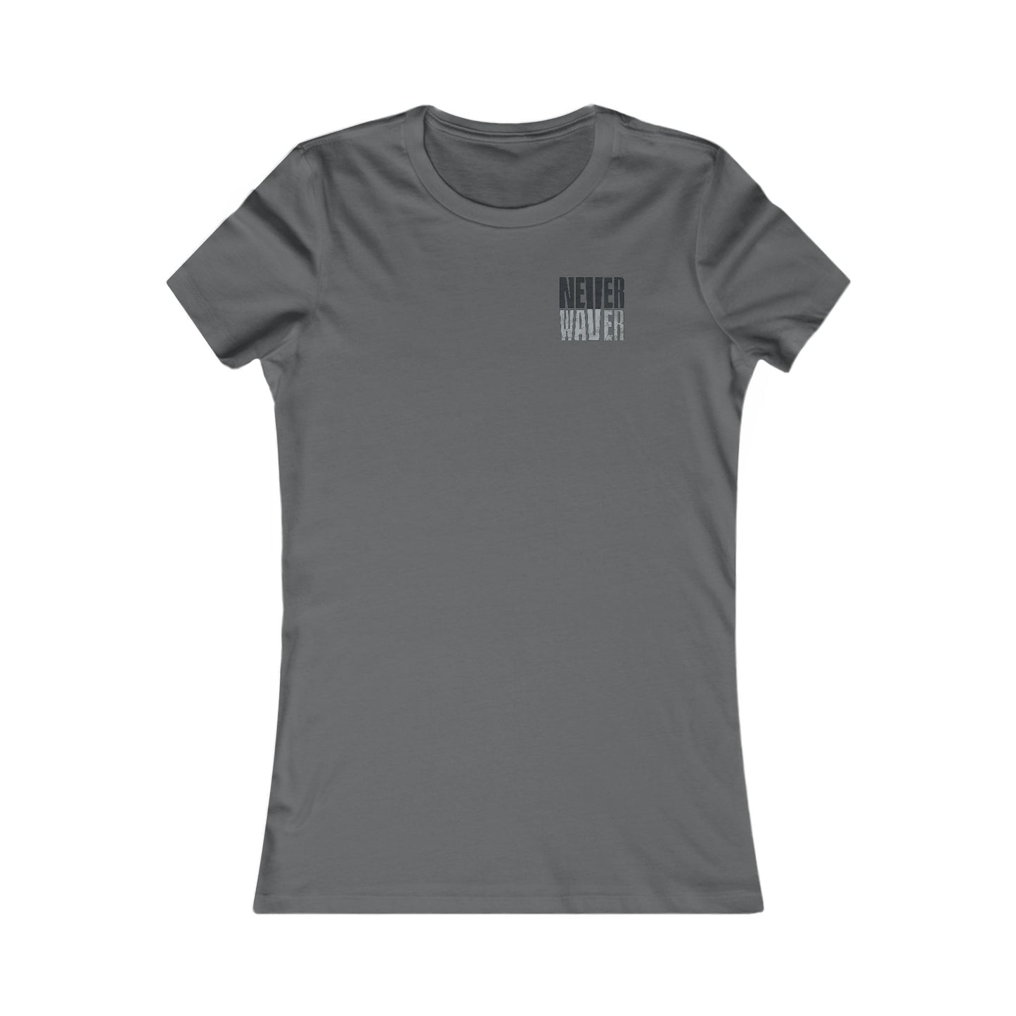 Las Vegas Fans Never Waver W-Leopard Football Women's Favorite Tee