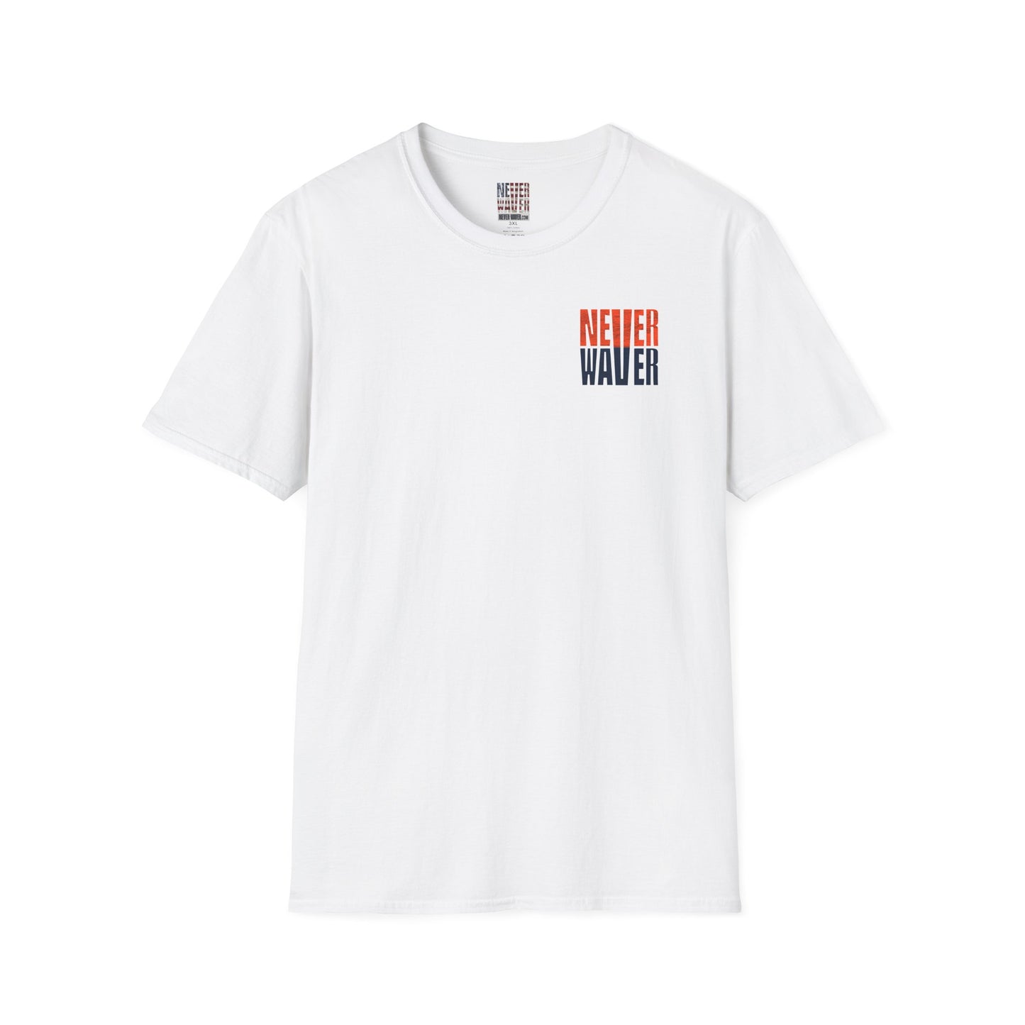 Denver Fans Never Waver Unisex Softstyle T-Shirt
