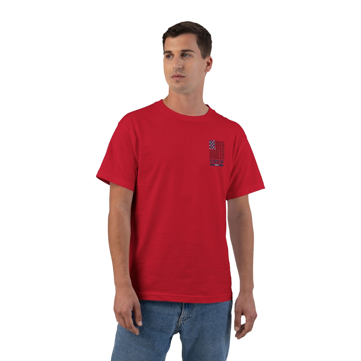 Never Waver Crew Beefy-T®  Short-Sleeve T-Shirt