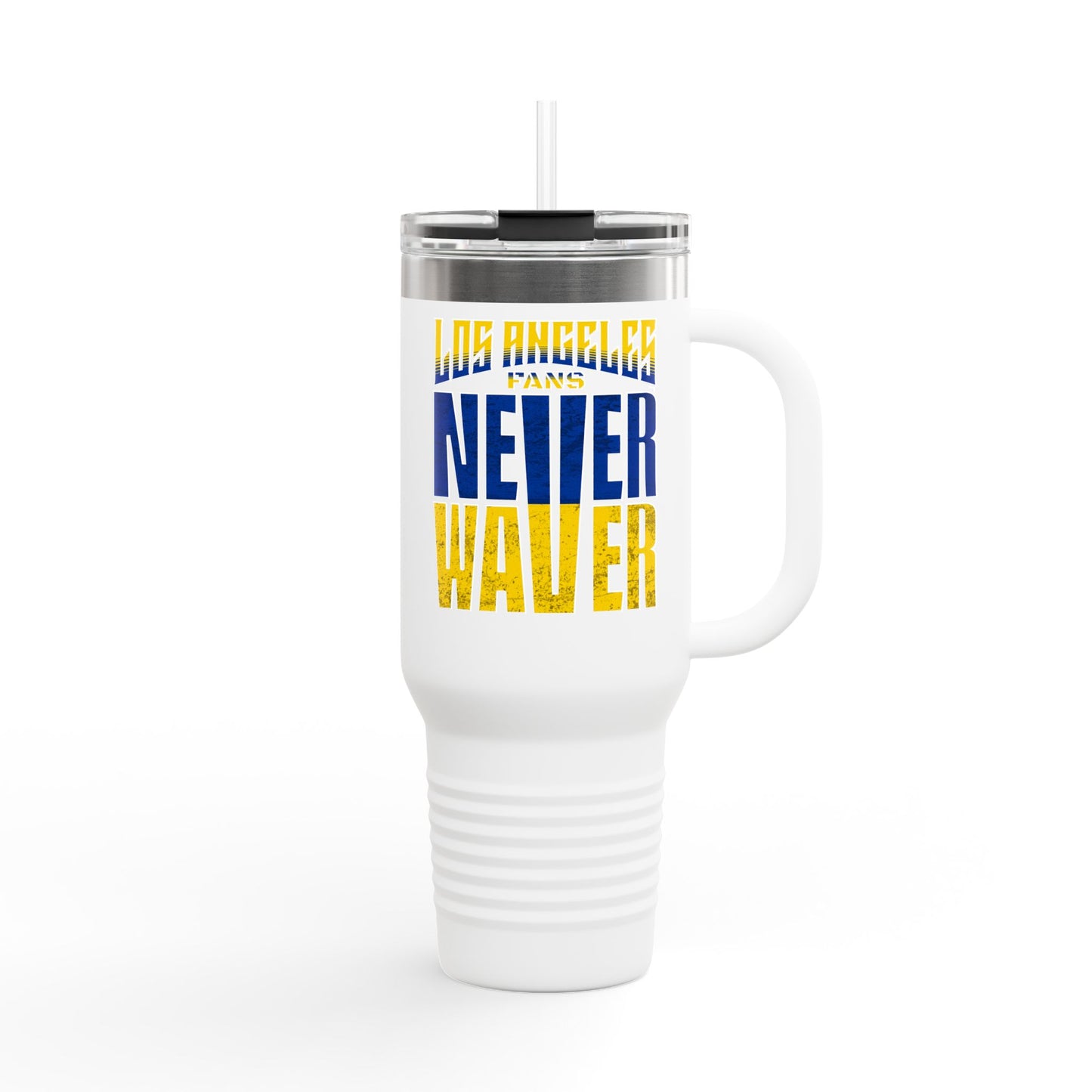 Los Angeles Fans Never Waver Insulated Travel Mug, 40oz