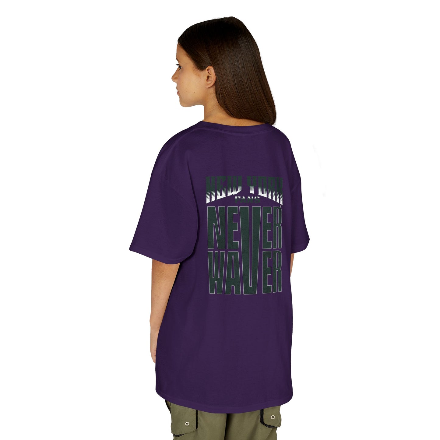 New York  Fans Never Waver Kids Heavy Cotton™ Tee