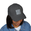 Never Waver Embroidered Motivational Baseball Cap