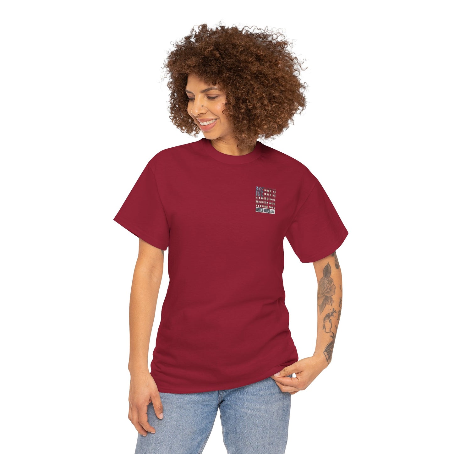 Never Waver Unisex Heavy Cotton Tee