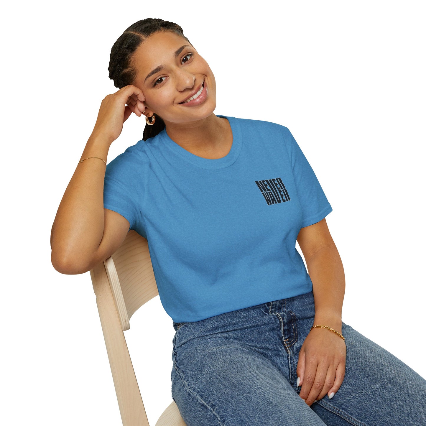 Never Waver  I'm that Mom Sorry Not Sorry Unisex Softstyle T-Shirt