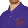 Never Waver Embroidered adidas Unisex Performance Polo