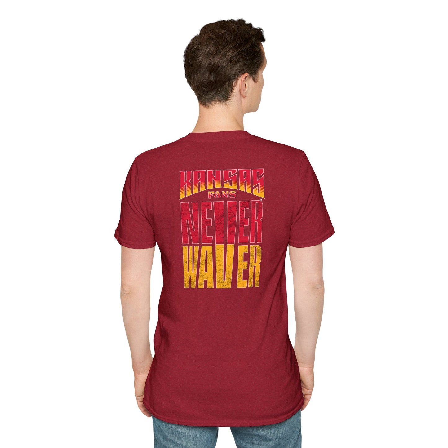 Kansas Fans Never Waver T-Shirt