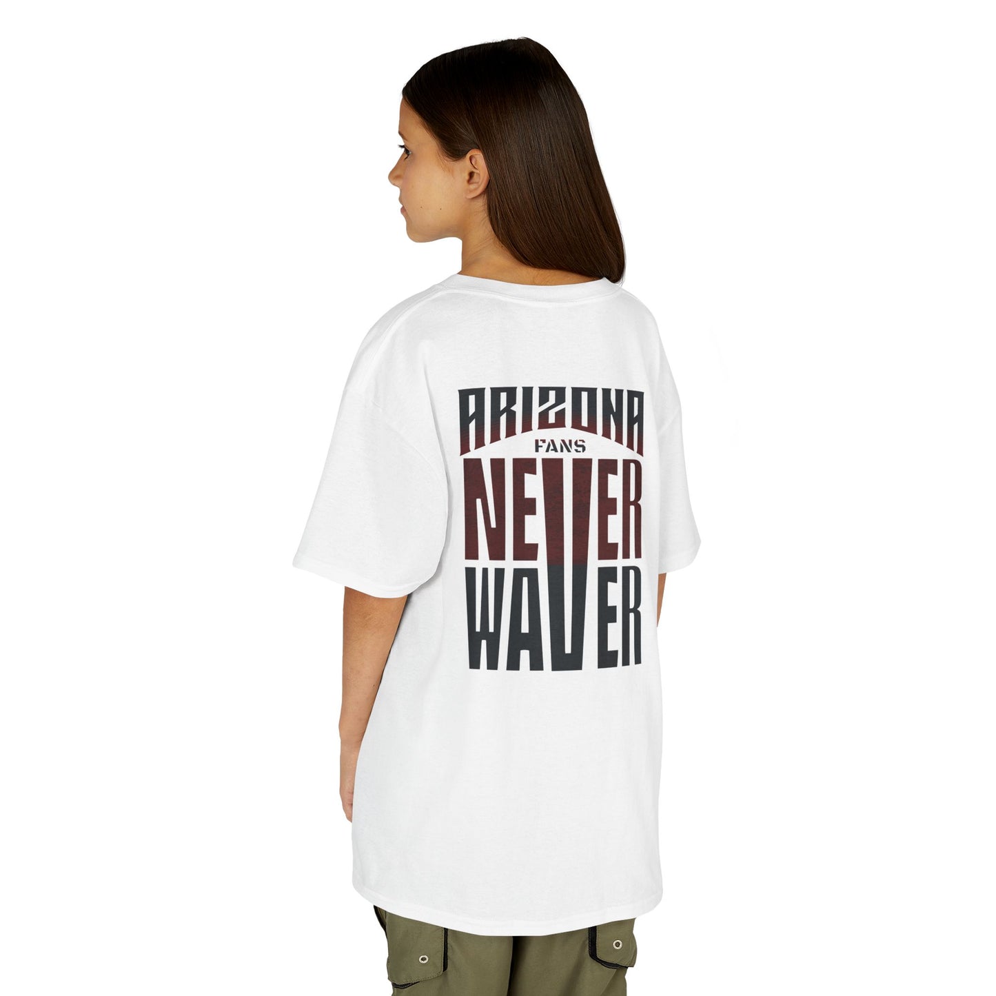 Arizona Fans Never Waver Kids Heavy Cotton™ Tee