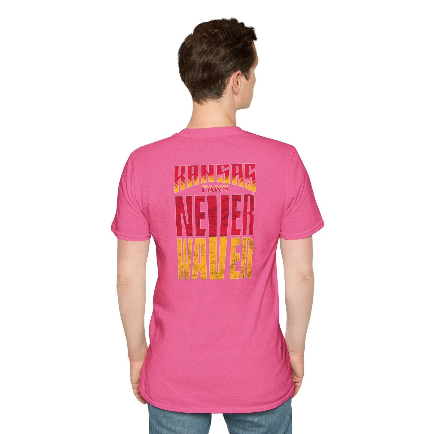Kansas Fans Never Waver T-Shirt