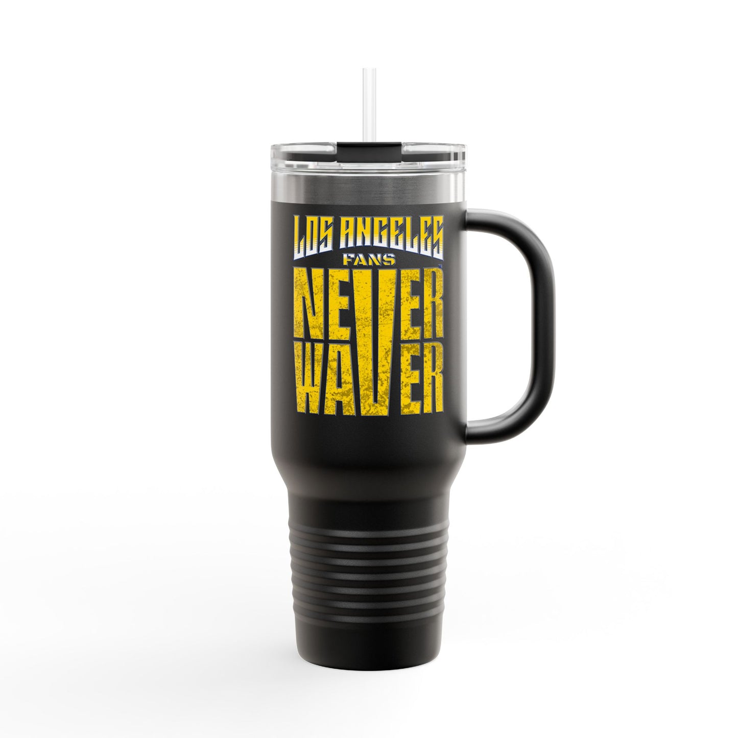 Los Angeles Fans Never Waver Insulated Travel Mug, 40oz