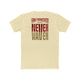 San Francisco Fans Never Waver Unisex Cotton Crew Tee by Printify