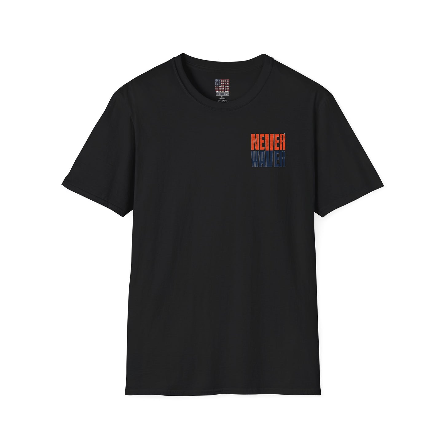 Denver Fans Never Waver Unisex Softstyle T-Shirt