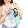Never Waver Always Back Our First Responders Insulated Travel Mug, 40oz
