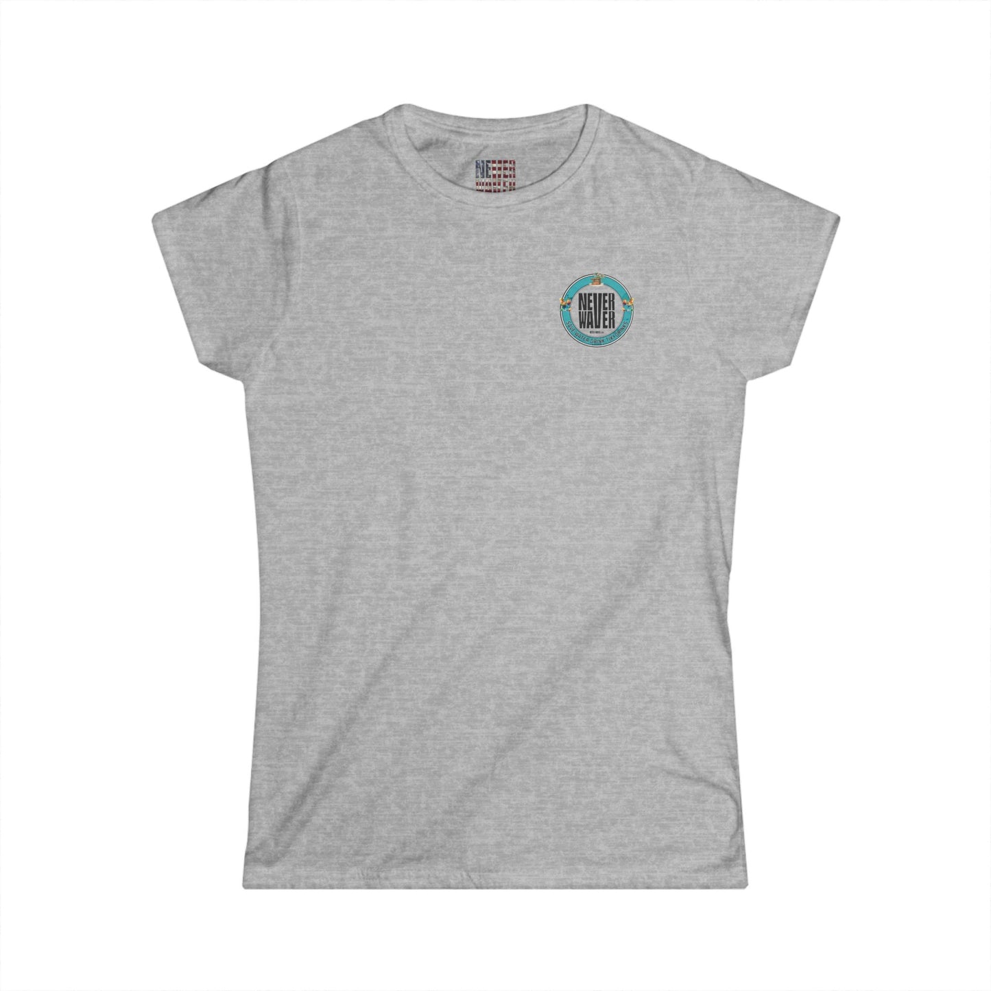 Never Waver Save Water Drink Tiki Drinks Women's Soft Style Tee