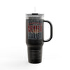 Atlanta Fans Never Waver W-Leopard Football Insulated Travel Mug, 40oz