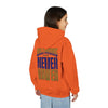 Baltimore Fans Never Waver Youth Heavy Blend Hooded Sweatshirt