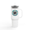 Never Waver Tiki Drinks Made Me Do It? Insulated Travel Mug, 40 oz