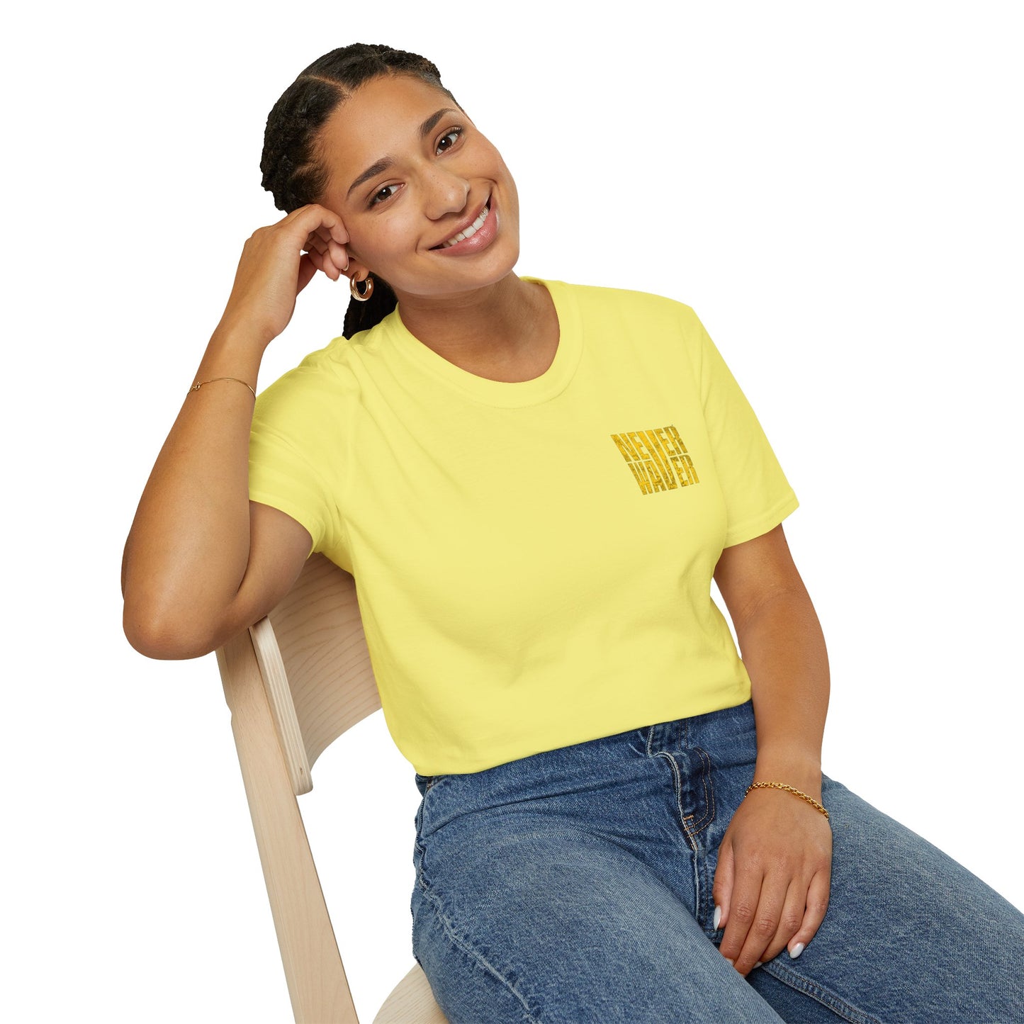 Los Angeles Fans Never Waver Unisex Softstyle T-Shirt