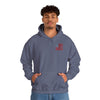 'New York Fans Never Waver' American Flag Design Unisex Heavy Blend™ Hoodie