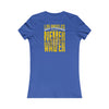 Los Angeles Fans Never Waver W-Leopard Football Women's Favorite Tee