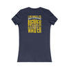 Los Angeles Fans Never Waver W-Leopard Football Women's Favorite Tee