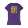 Los Angeles Fans Never Waver W-Leopard Football Women's Favorite Tee