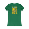 Los Angeles Fans Never Waver W-Leopard Football Women's Favorite Tee