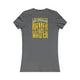 Los Angeles Fans Never Waver W-Leopard Football Women's Favorite Tee by Printify