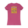 Los Angeles Fans Never Waver W-Leopard Football Women's Favorite Tee