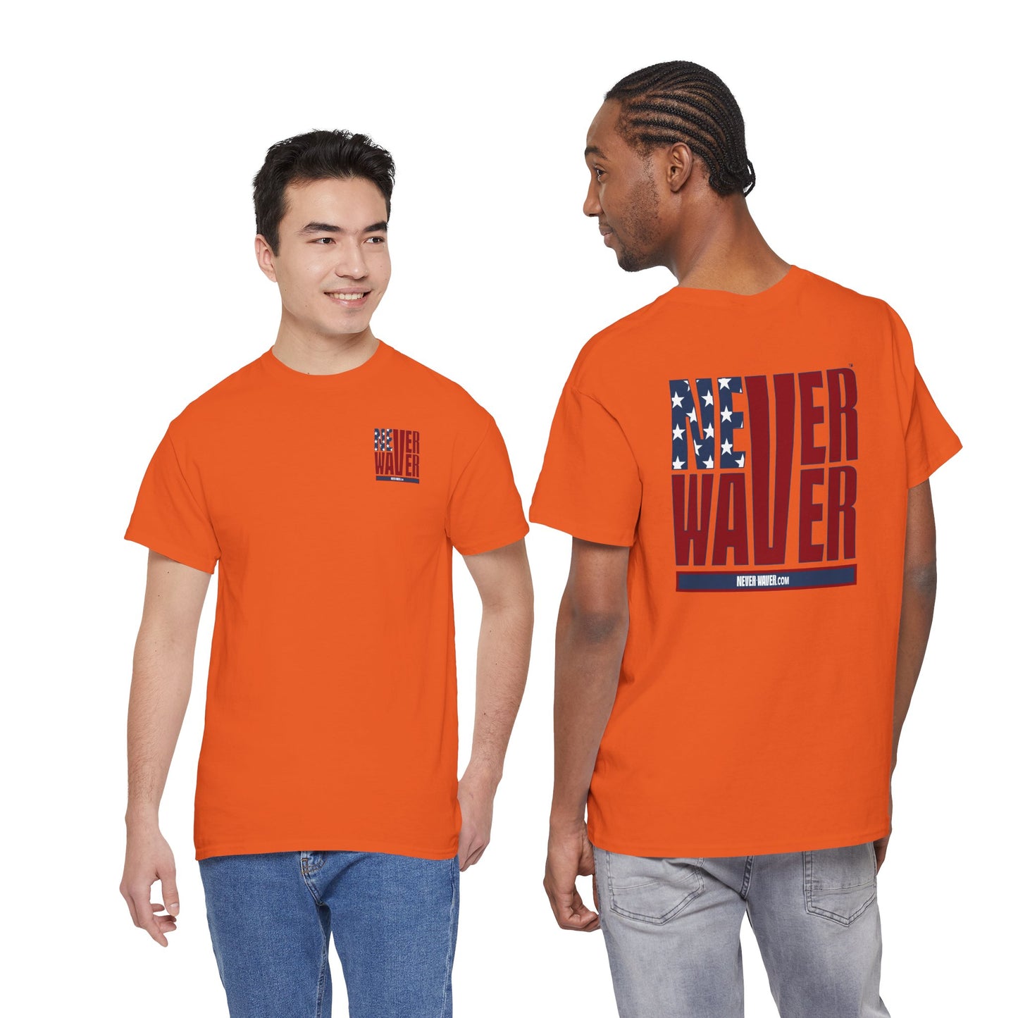 Never Waver Unisex Heavy Cotton Tee