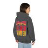 Kansas Fans Never Waver Youth Heavy Blend Hooded Sweatshirt