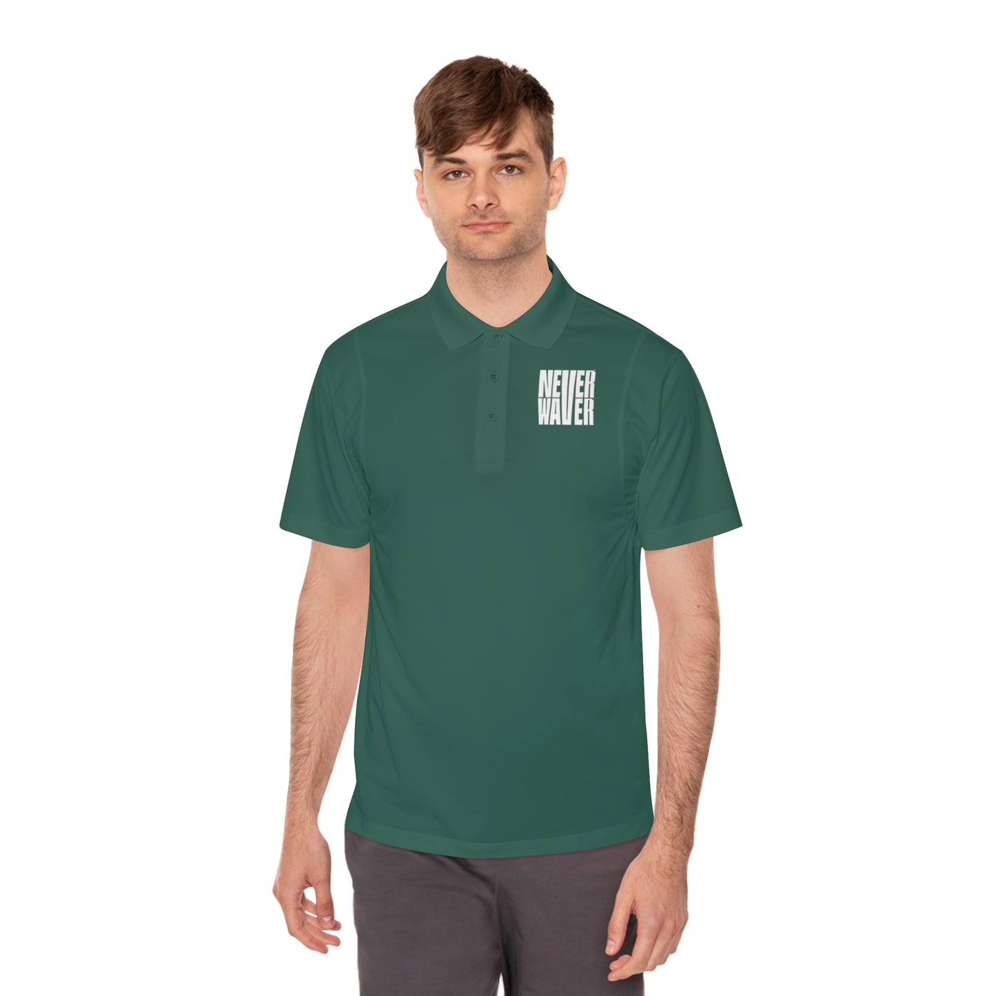 Never Waver Men's Sport Polo Shirt
