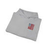 'New York Fans Never Waver' American Flag Design Unisex Heavy Blend™ Hoodie