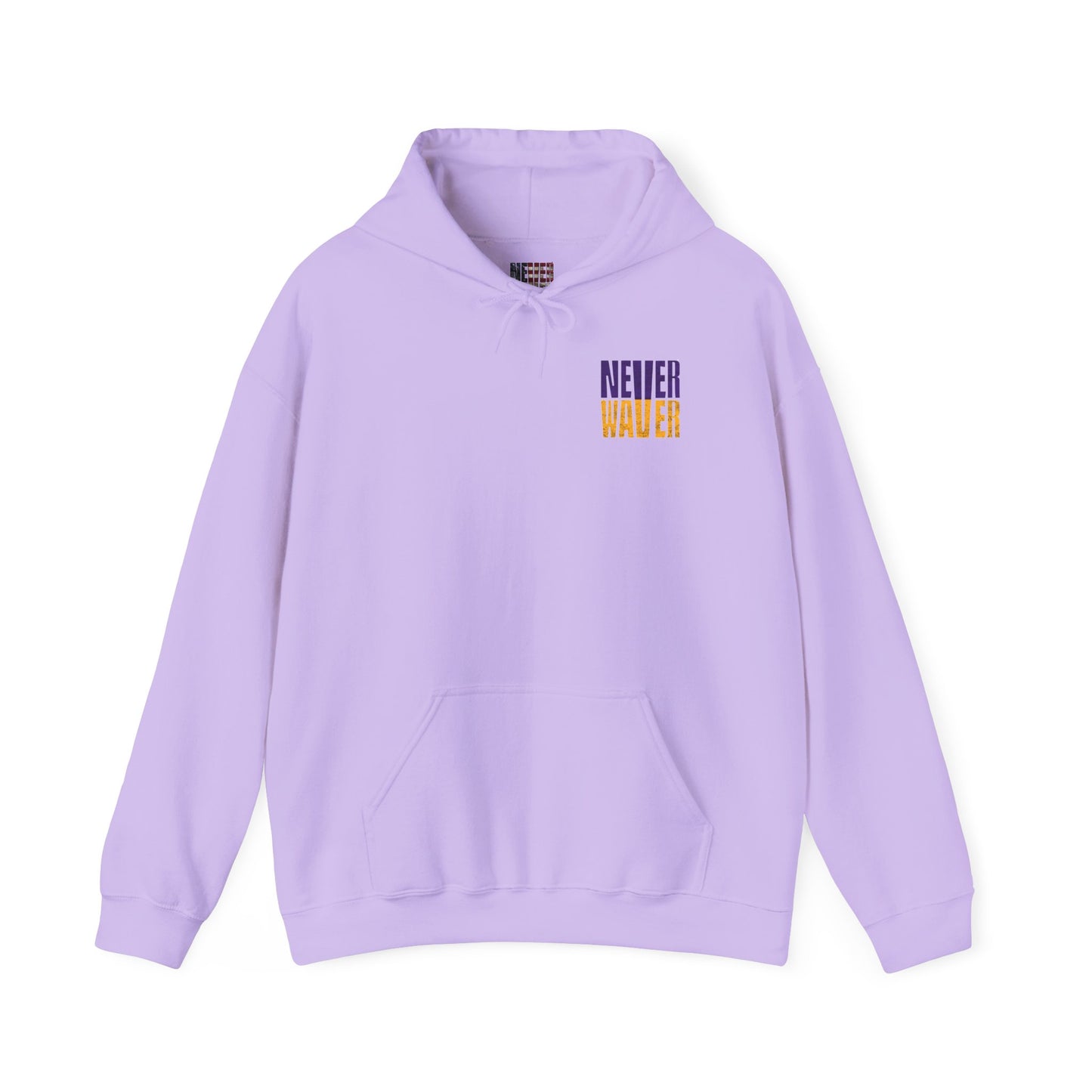 Minnesota Fans Never Waver w Leopard Football Unisex Heavy Blend™ Hoodie